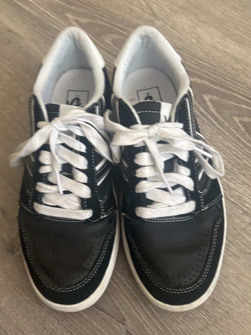 Vans suede and leather sneakers men’s 8 or women’s 9.5